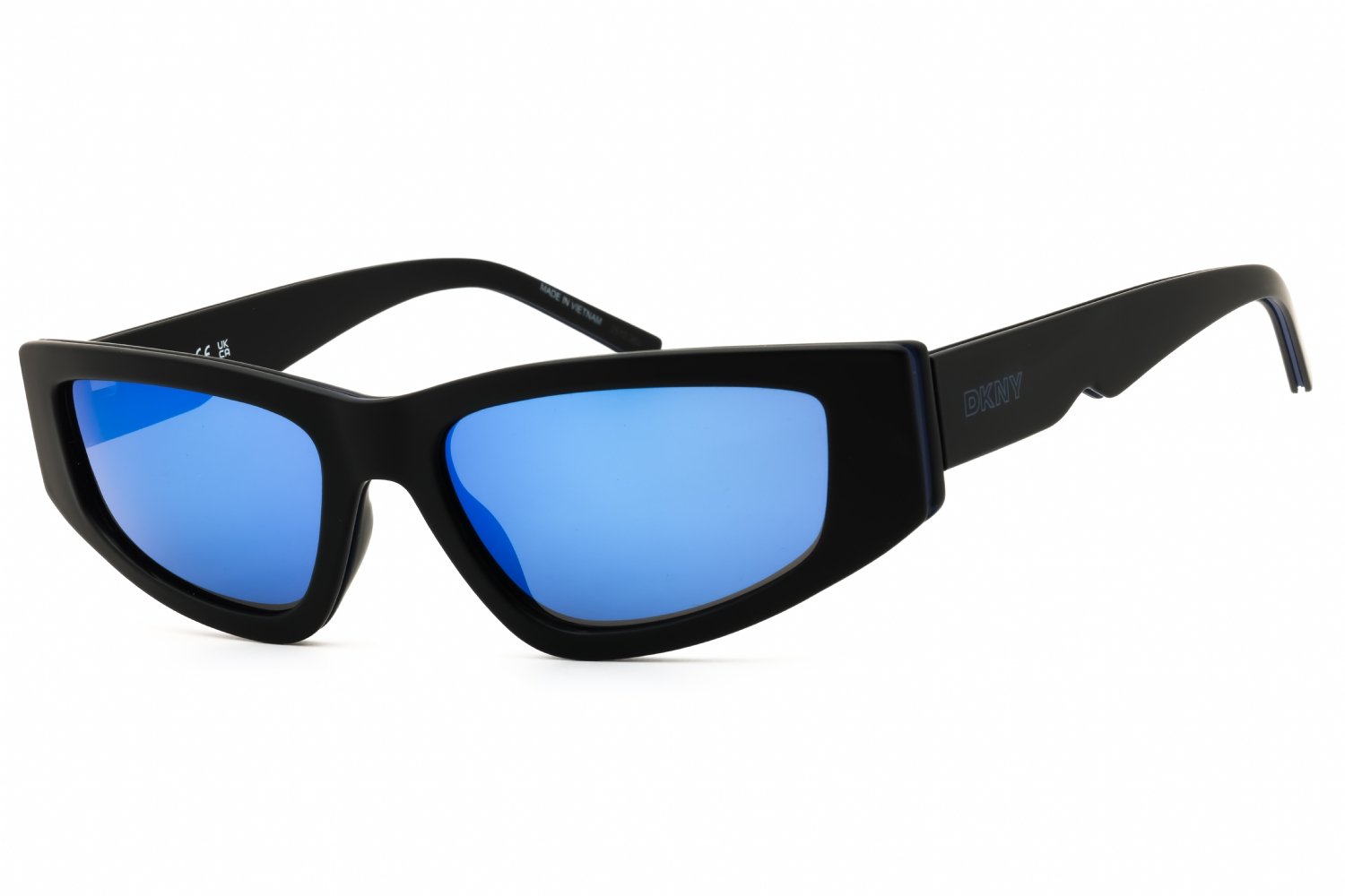 DKNY DK560S BLACK/BLUE MIRROR 004 55X17X140