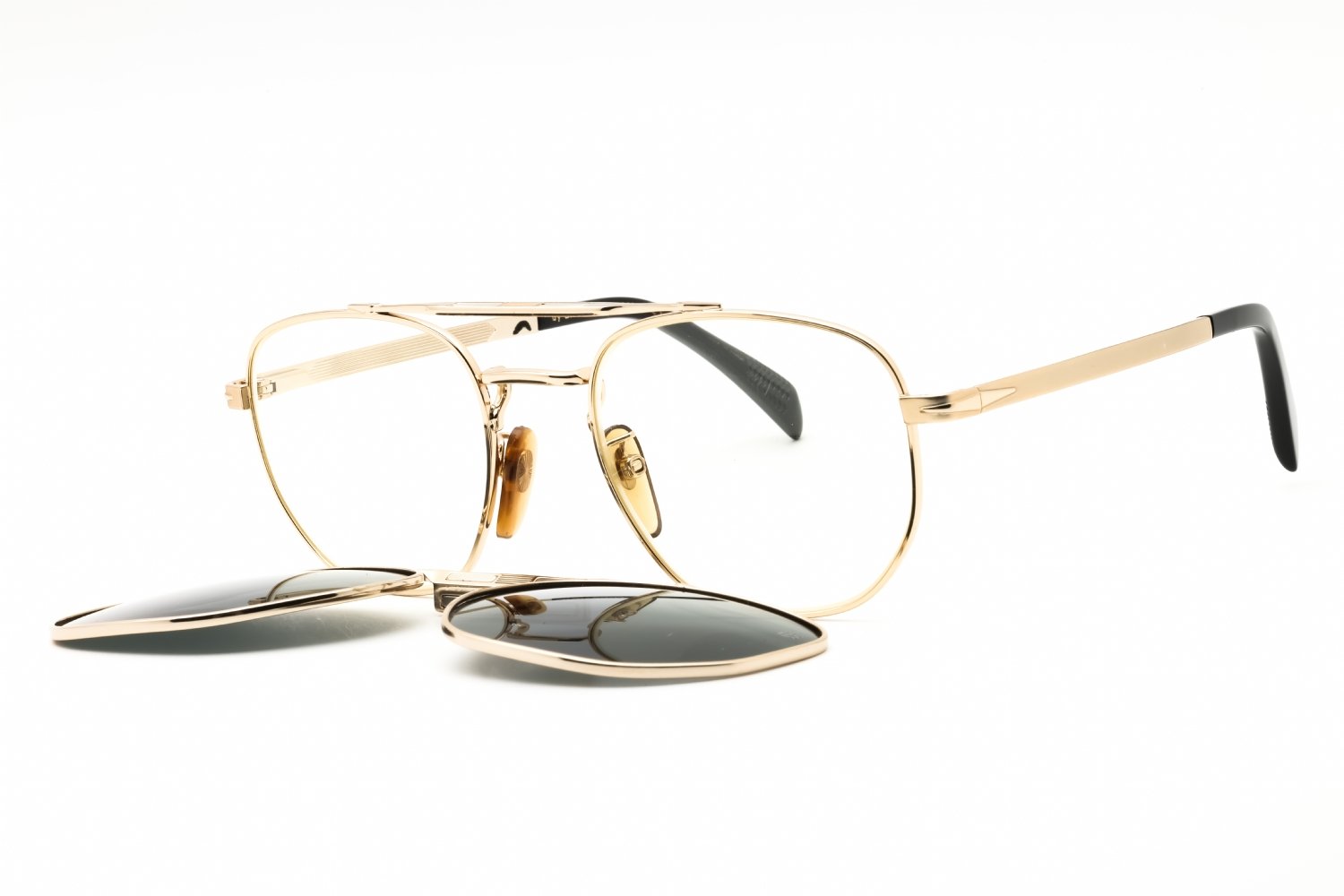 David Beckham DB 1082/G/CS GOLD BLACK/GREY PZ 0RHL M9 52-20-145 MM