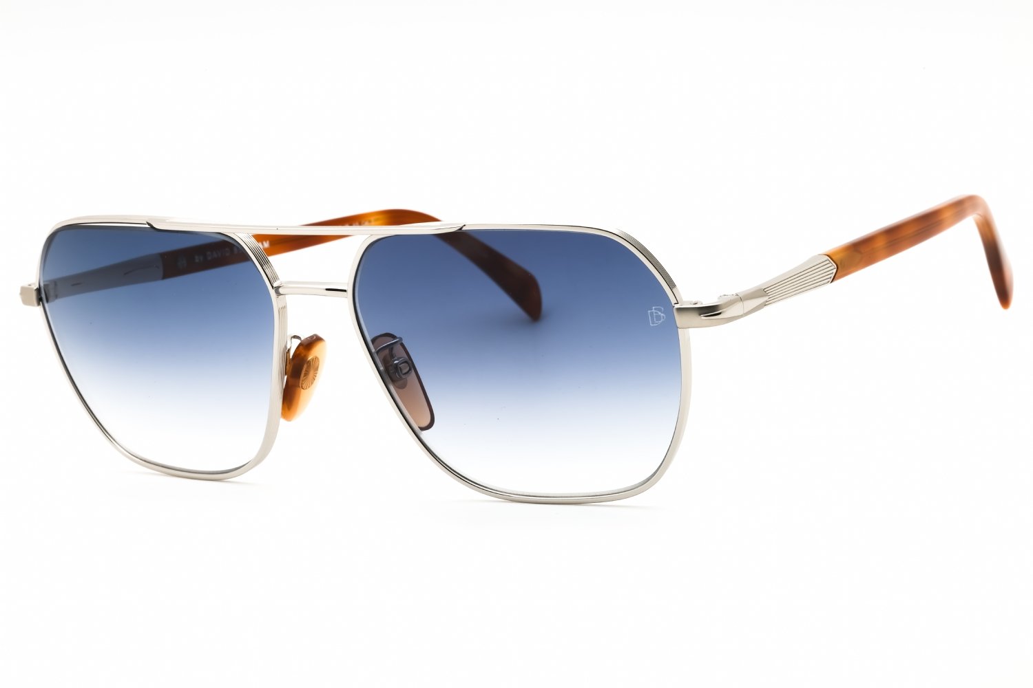 David Beckham DB 1128/G/S Silver/Havana/Bleu Grey Gradient 0YL7 08 59-16-145 MM