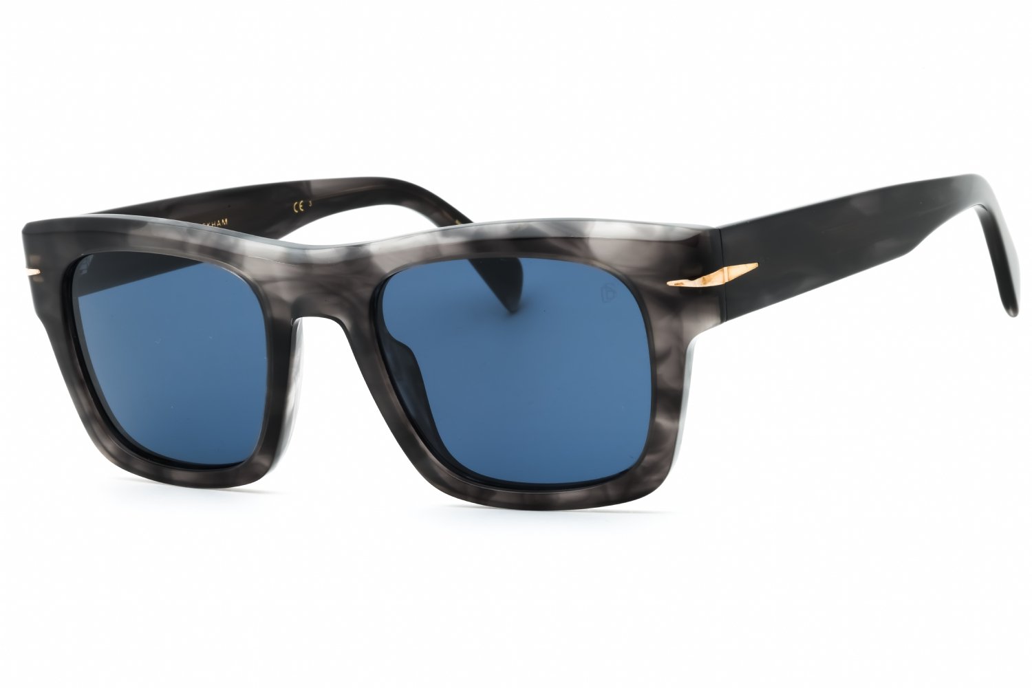 David Beckham DB 7099/S GREY HORN/BLUE 02W8 KU 52-21-145 MM