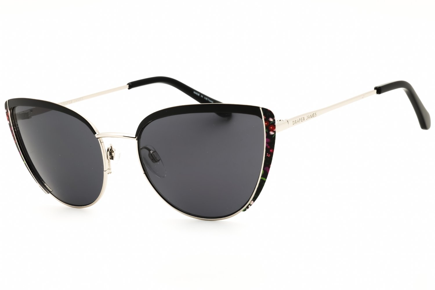 Draper James DJ7063 BLACK/Smoke 001 56X17X140