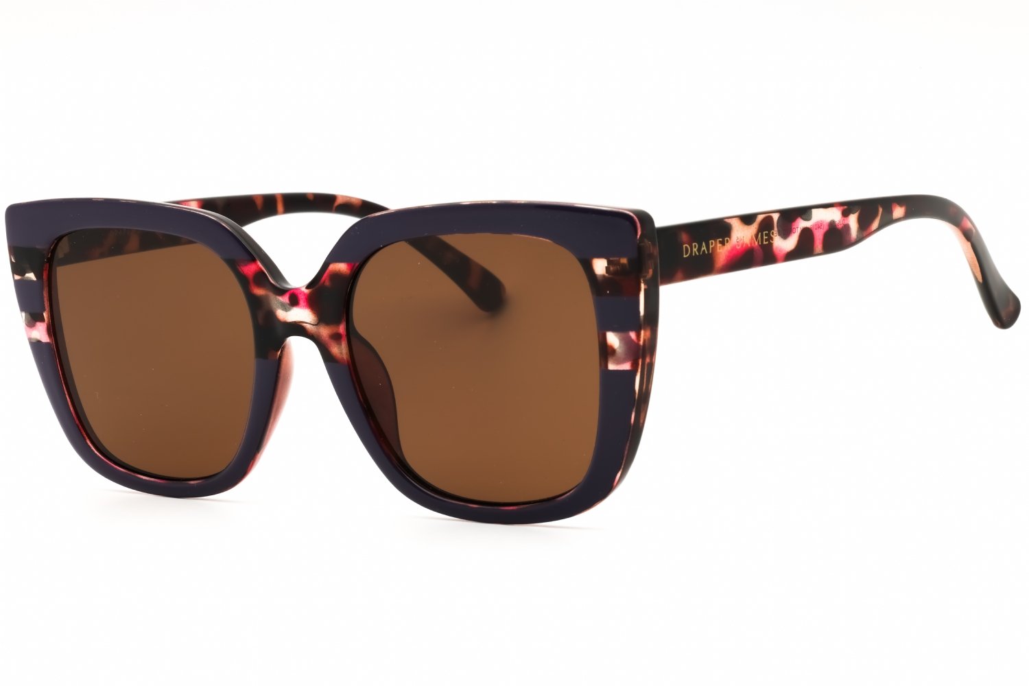 Draper James DJ9036 PLUM TORTOISE/Brown 540 53-20-145 MM