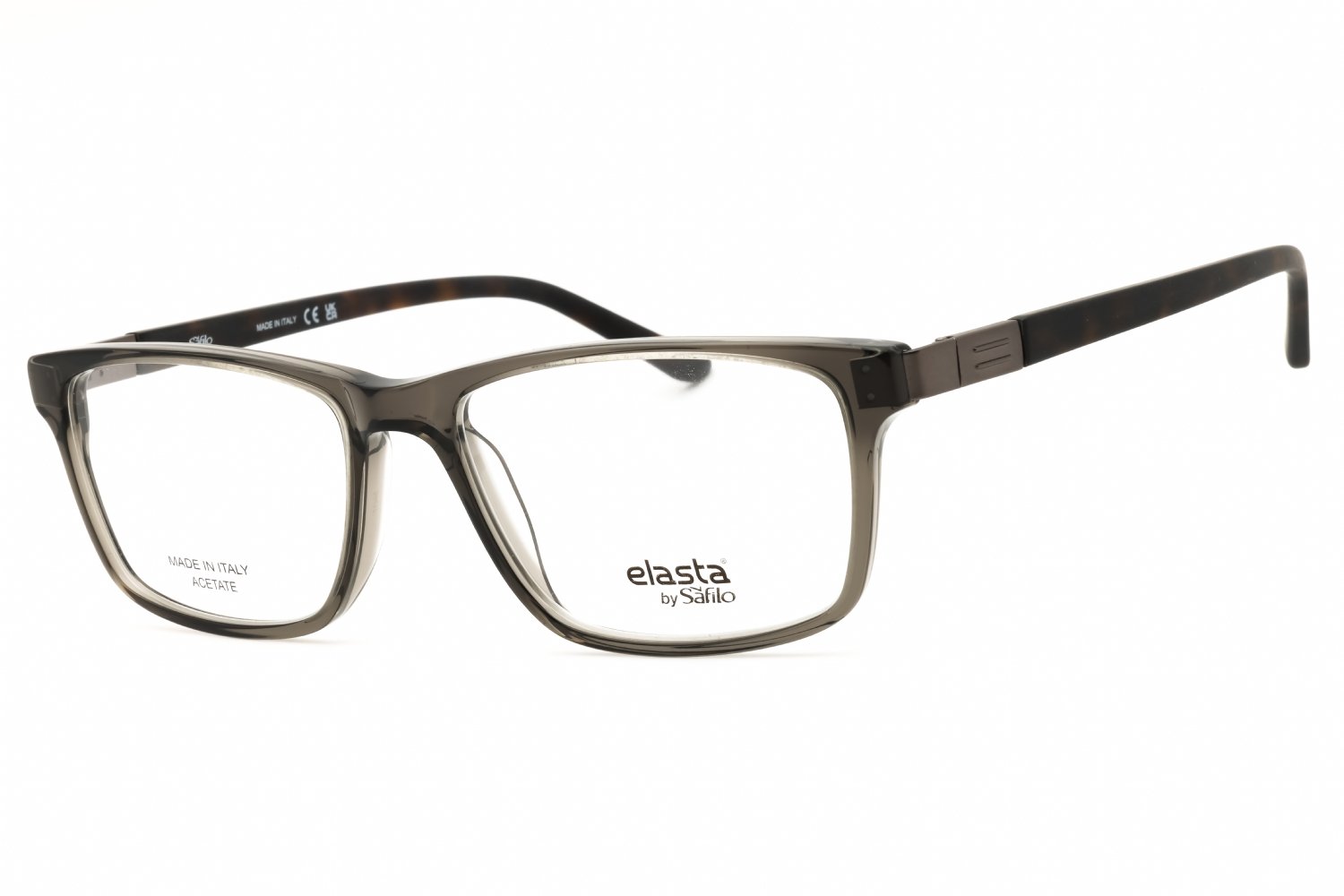 Elasta E 3132 GREY CRYSTAL / clear demo lens CBL 54X17X145