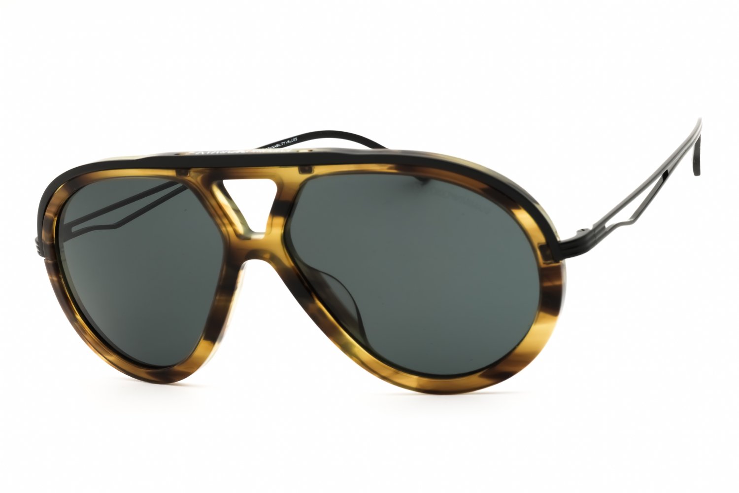 Emporio Armani 0EA4242U Bright Brown Streaked/Black/Dark Grey 621287 56-14-145 MM