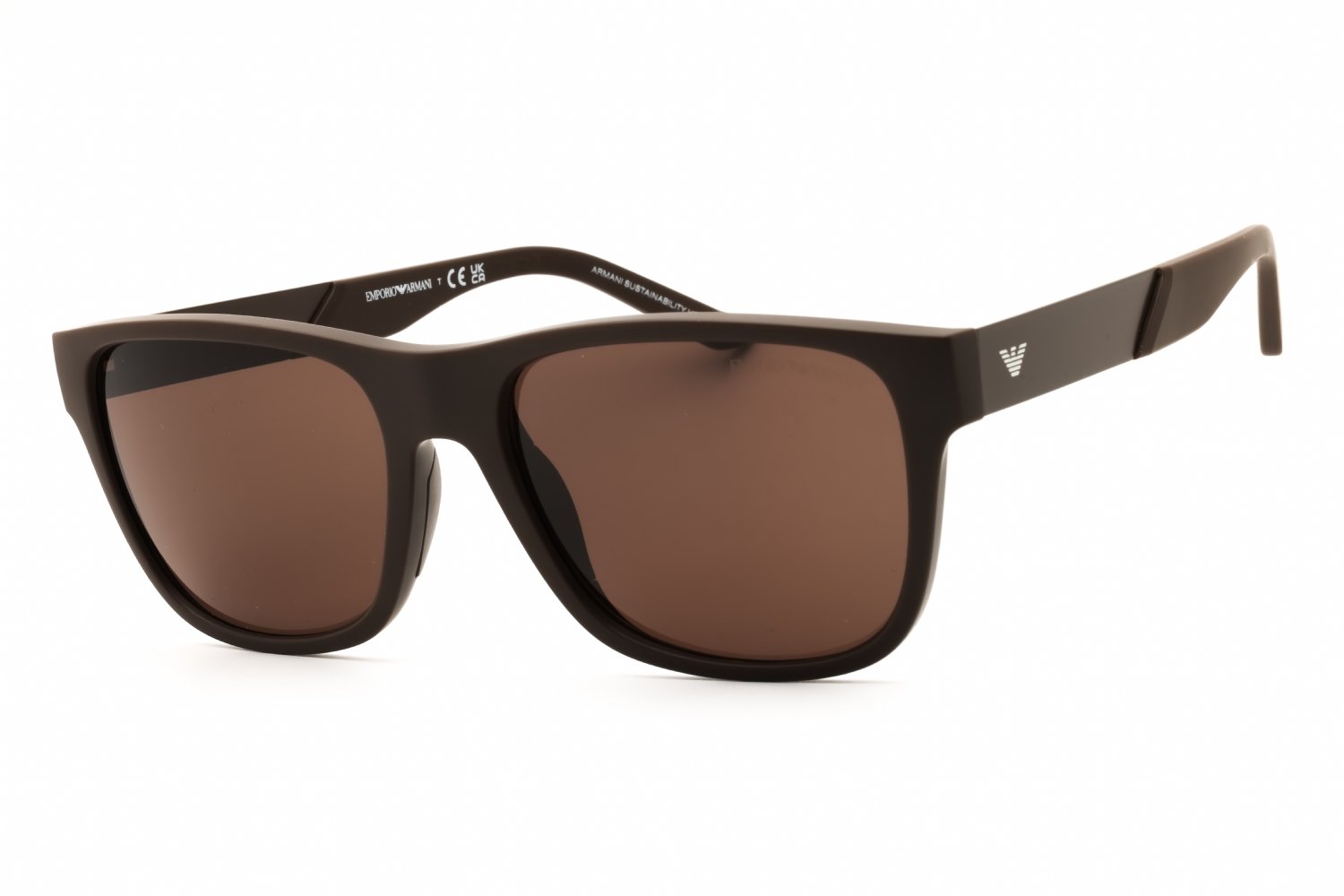 Emporio Armani 0EA4243 Matte Brown/Dark Brown 624373 56-18-145 MM