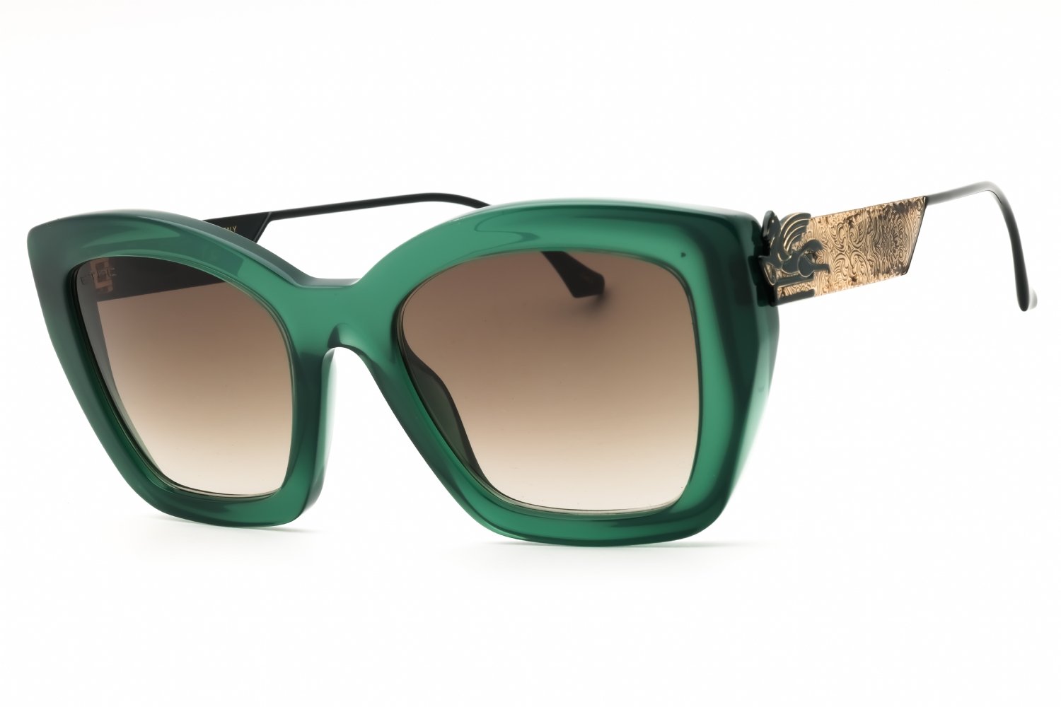 Etro ETRO 0039/G/S GREEN/BROWN SF 01ED HA 53-22-140 MM