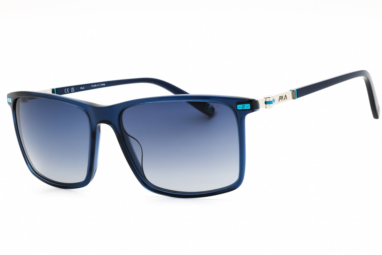 FILA SFI447 SEMI-MATT TRANSPARENT BLUE/Blue Grey Gradient 0U11 57-16-145 MM