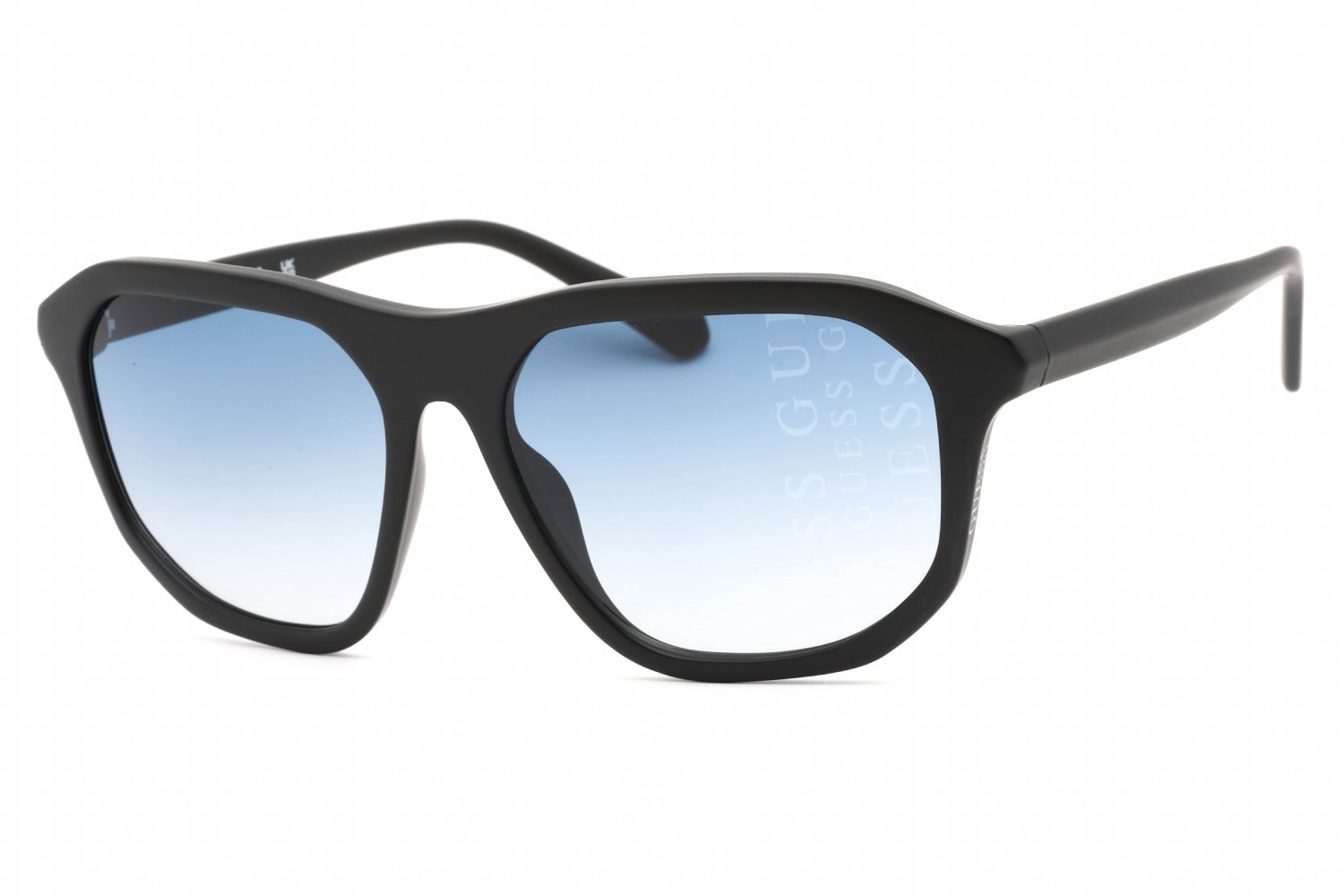 Guess GU00057 Matte Black / Gradient Blue 02W 60X17X140