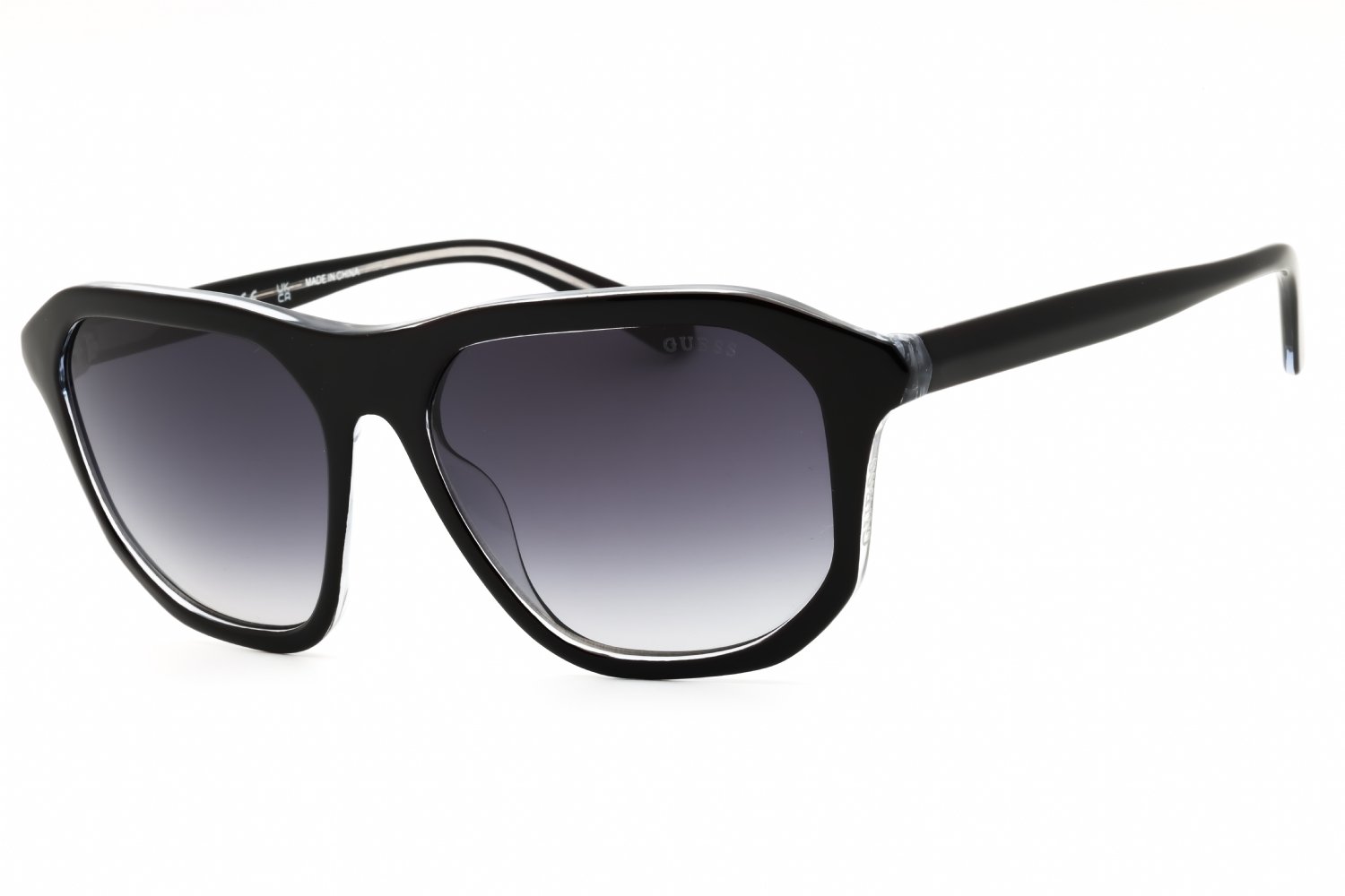 Guess GU00057 shiny black / gradient smoke 01B 60X17X140