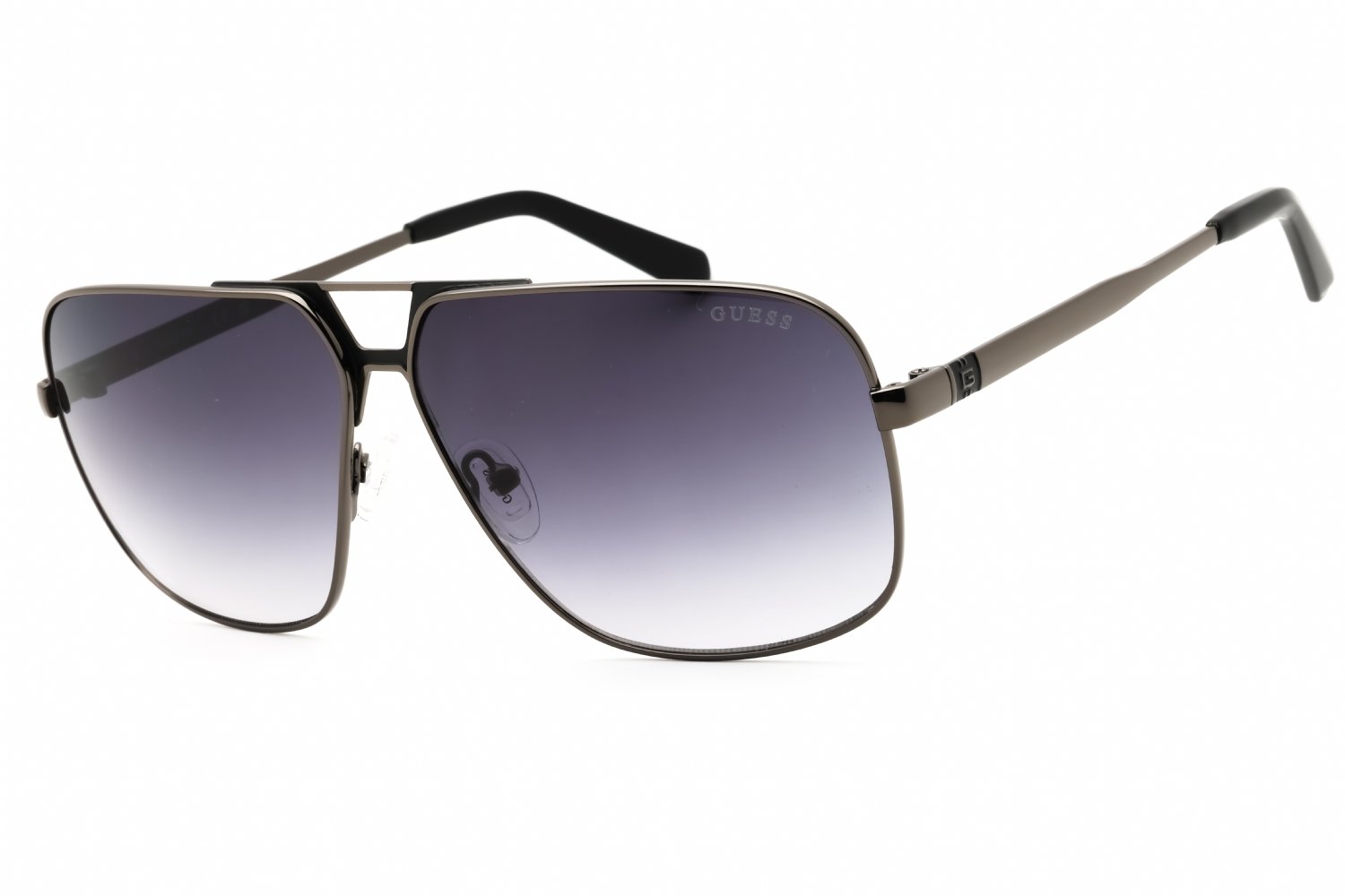 Guess GU00070 shiny gunmetal  / gradient smoke 08B 61-11-140 MM