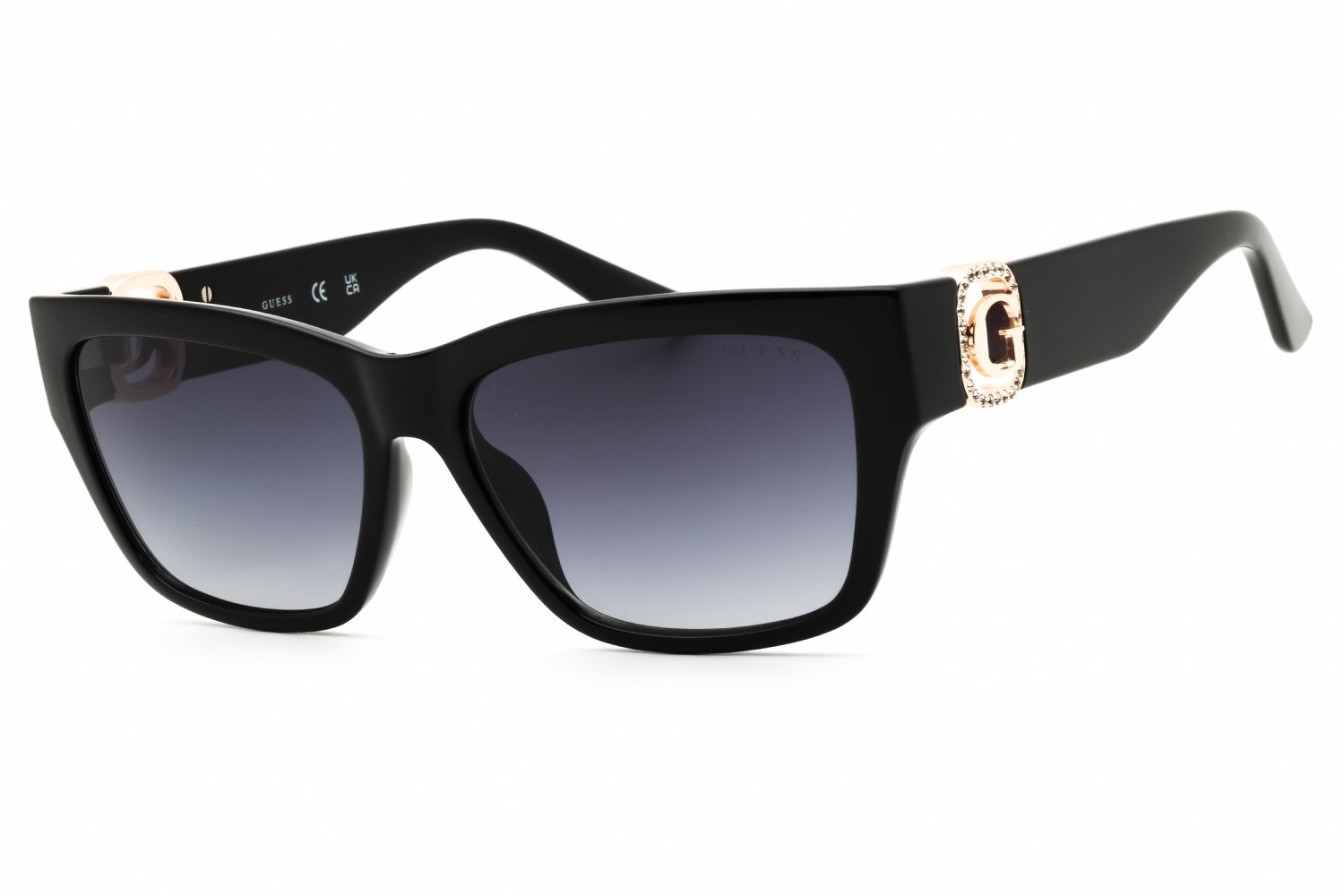 Guess GU00105 shiny black  / gradient smoke 01B 56-15-140 MM