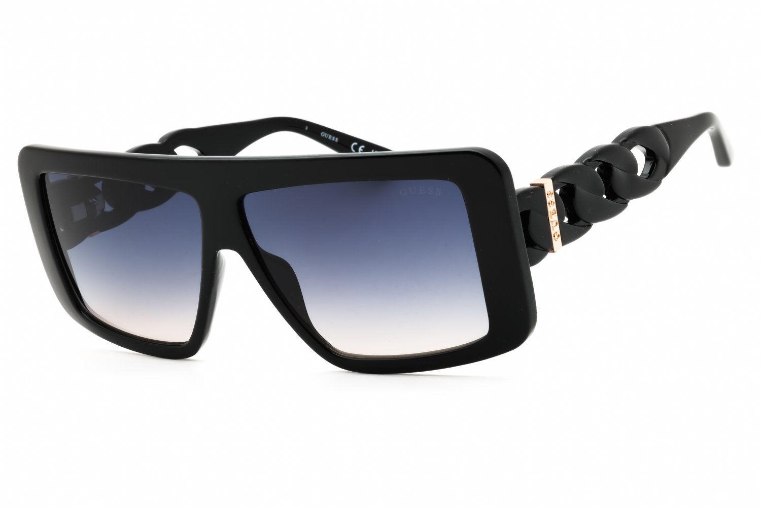 Guess GU00109 shiny black  / gradient smoke 01B 60-10-130 MM