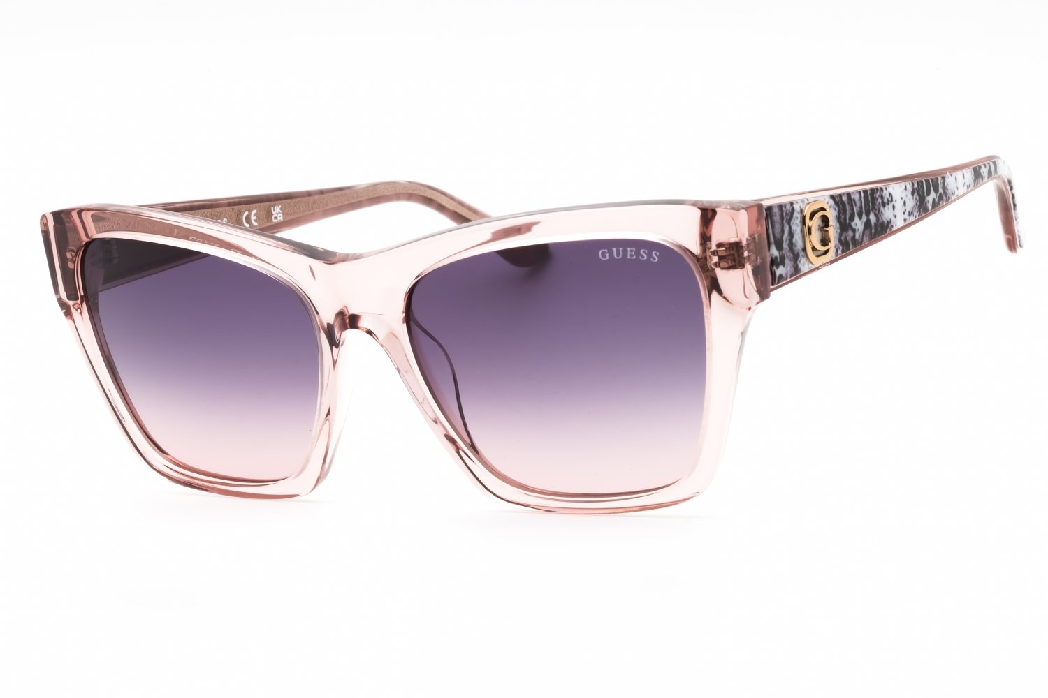 Guess GU00113 shiny beige / gradient or mirror violet 57Z 55-17-140 MM