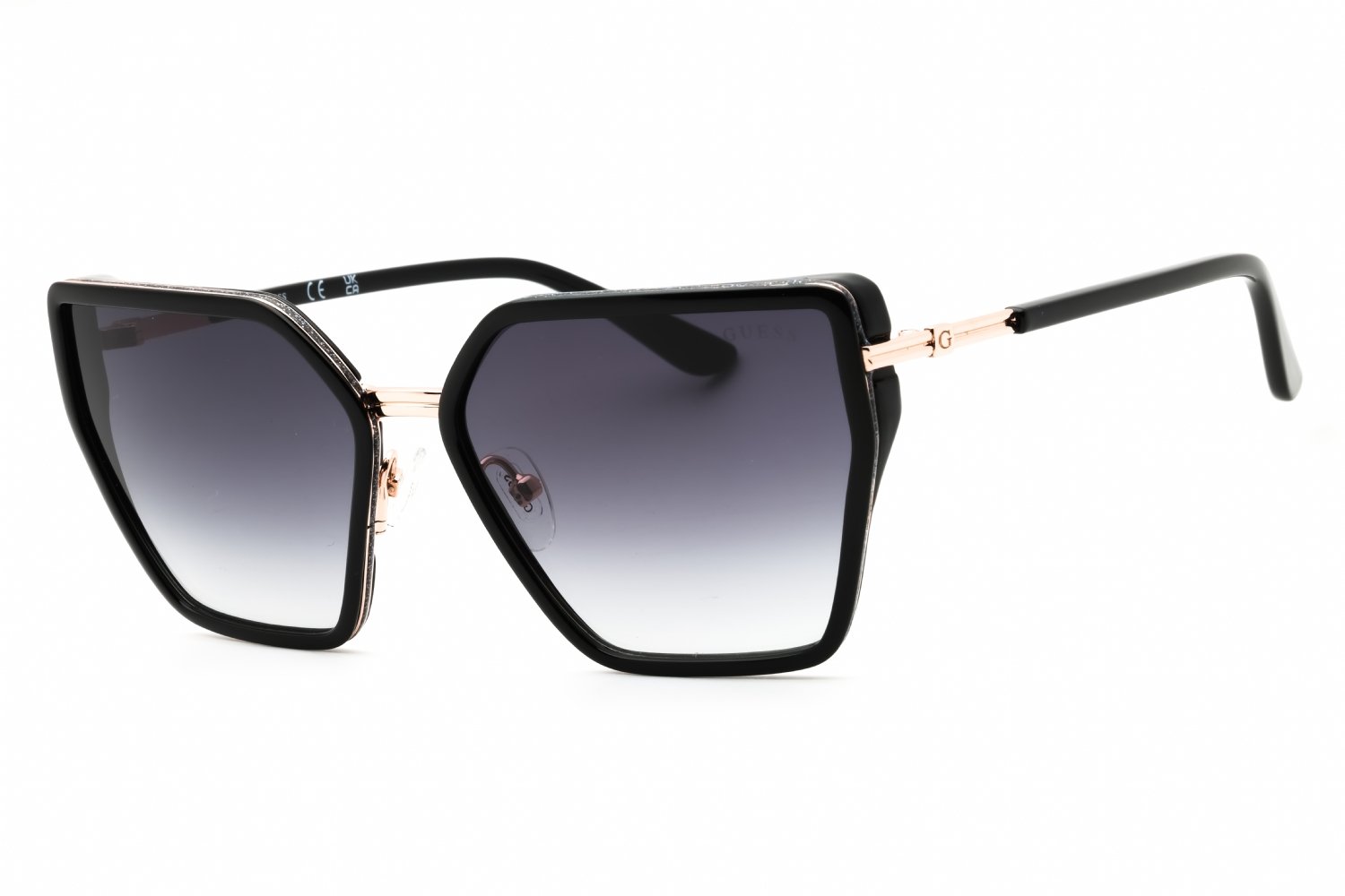 Guess GU00146 shiny black / gradient smoke 01B 59X16X135