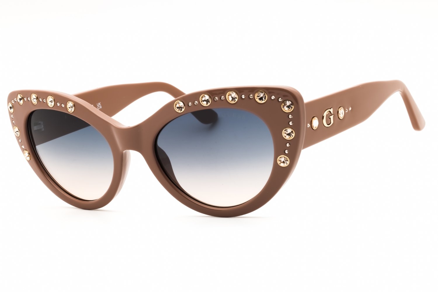 Guess GU00163 Shiny Beige / Clear 57W 54XX