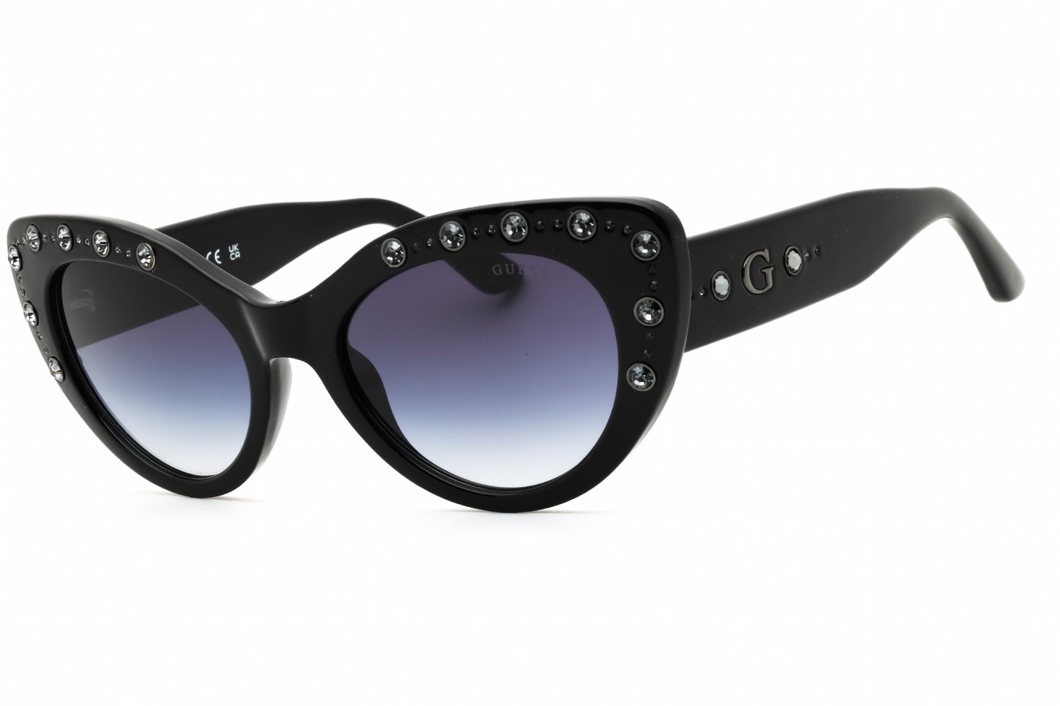 Guess GU00163 shiny black / gradient smoke 01B 54-20-140 MM
