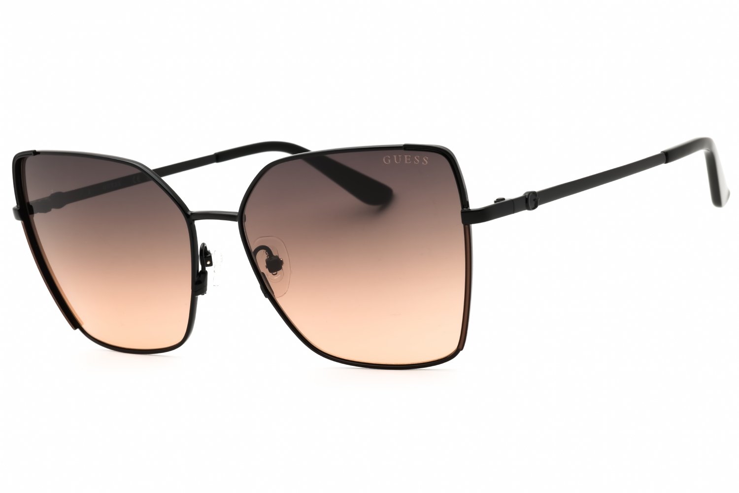 Guess GU00192 shiny black  / gradient smoke 01B 59-16-140 MM