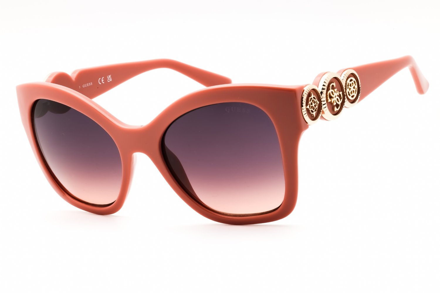 Guess GU00197 shiny pink / gradient brown 72F 55-20-140 MM