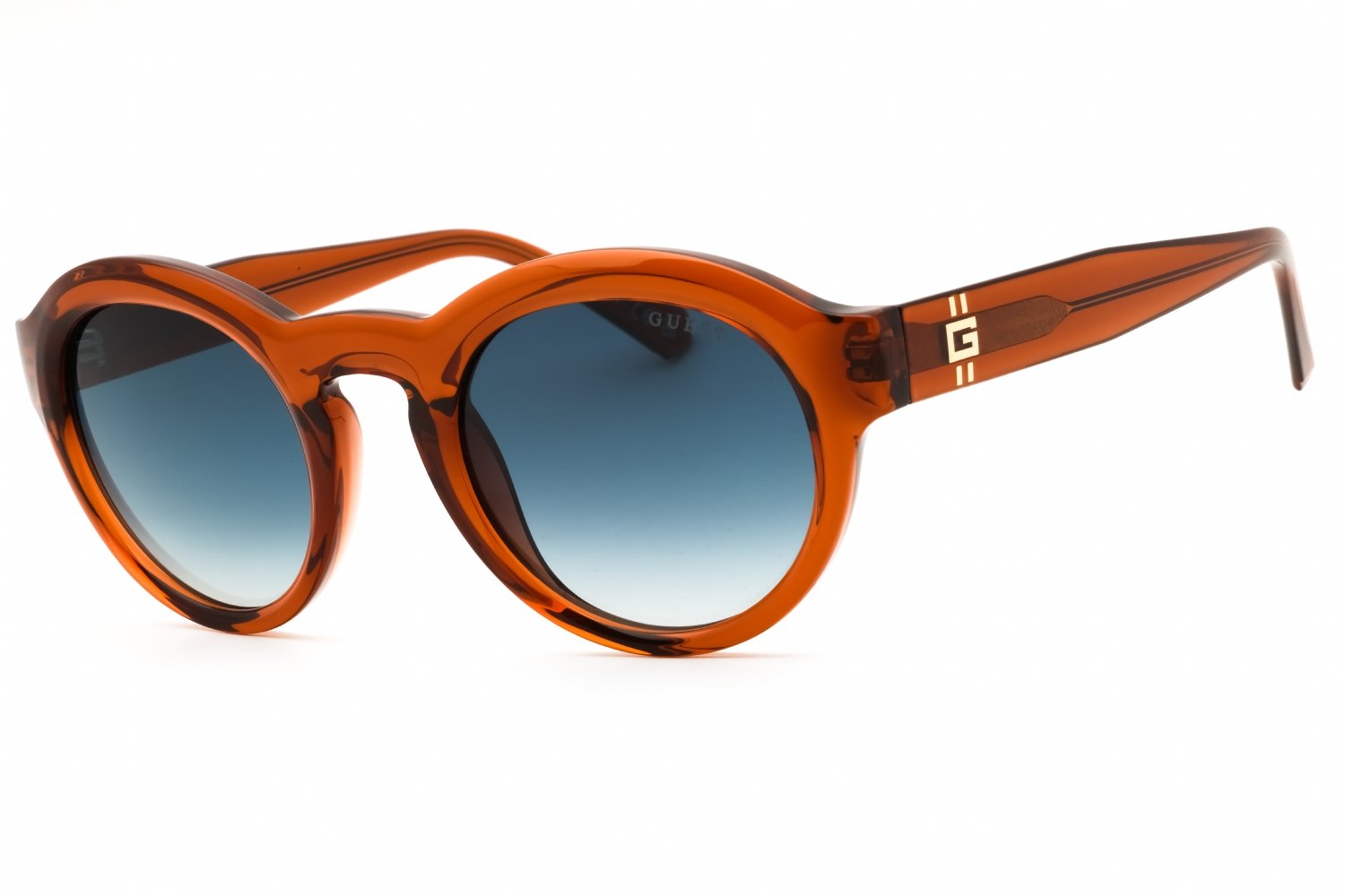 Guess GU00205 shiny dark brown / gradient blue 48W 49-24-145 MM