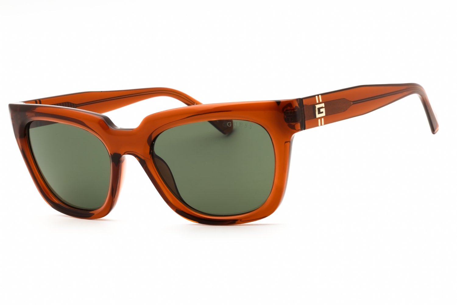 Guess GU00206 shiny dark brown / green 48N 53-19-145 MM