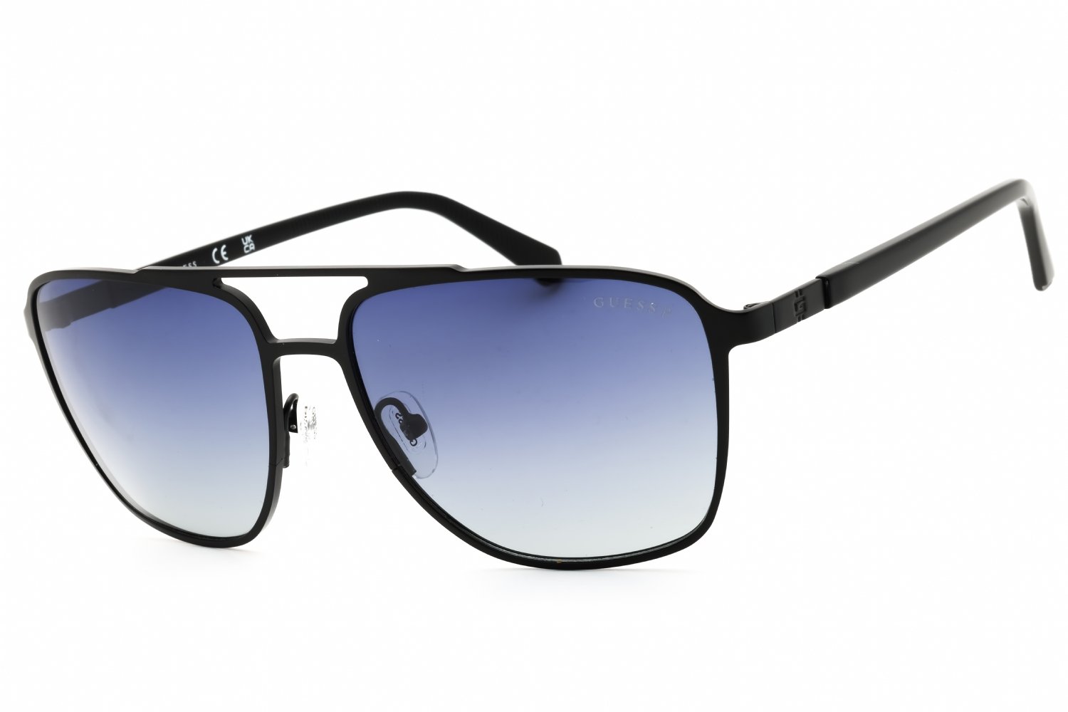 Guess GU00210 matte black / smoke polarized 02D 60-17-145 MM