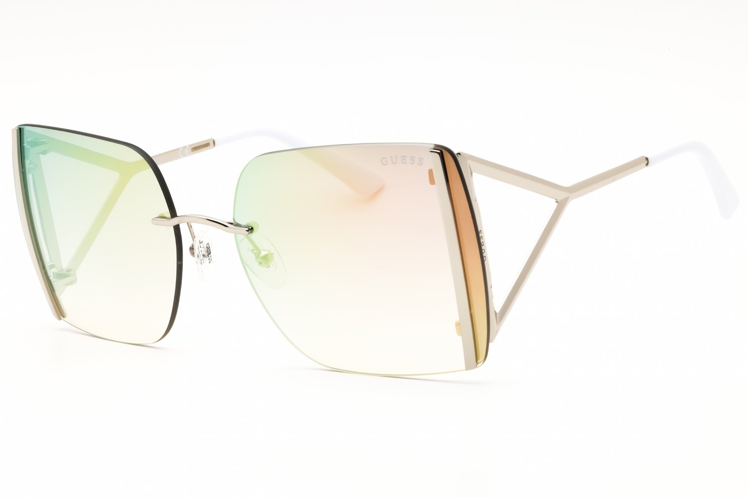 Guess GU7718 shiny light nickeltin / smoke mirror 10C 62X17X140