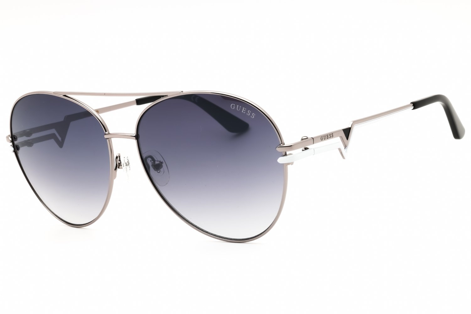 Guess GU7735 shiny gunmetal / gradient smoke 08B 64X15X140