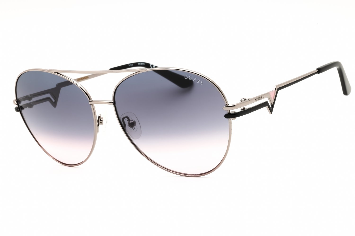 Guess GU7735 shiny light nickeltin / gradient smoke 10B 64X15X140