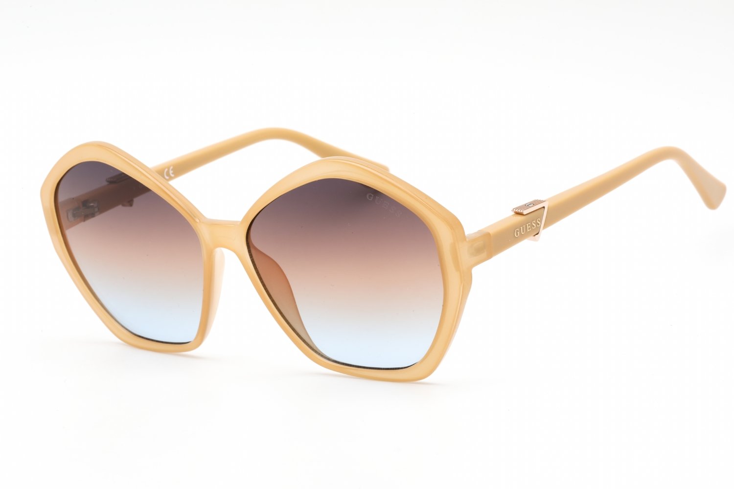 Guess GU7813 Shiny Beige / Gradient Brown 57F 58-14-140 MM