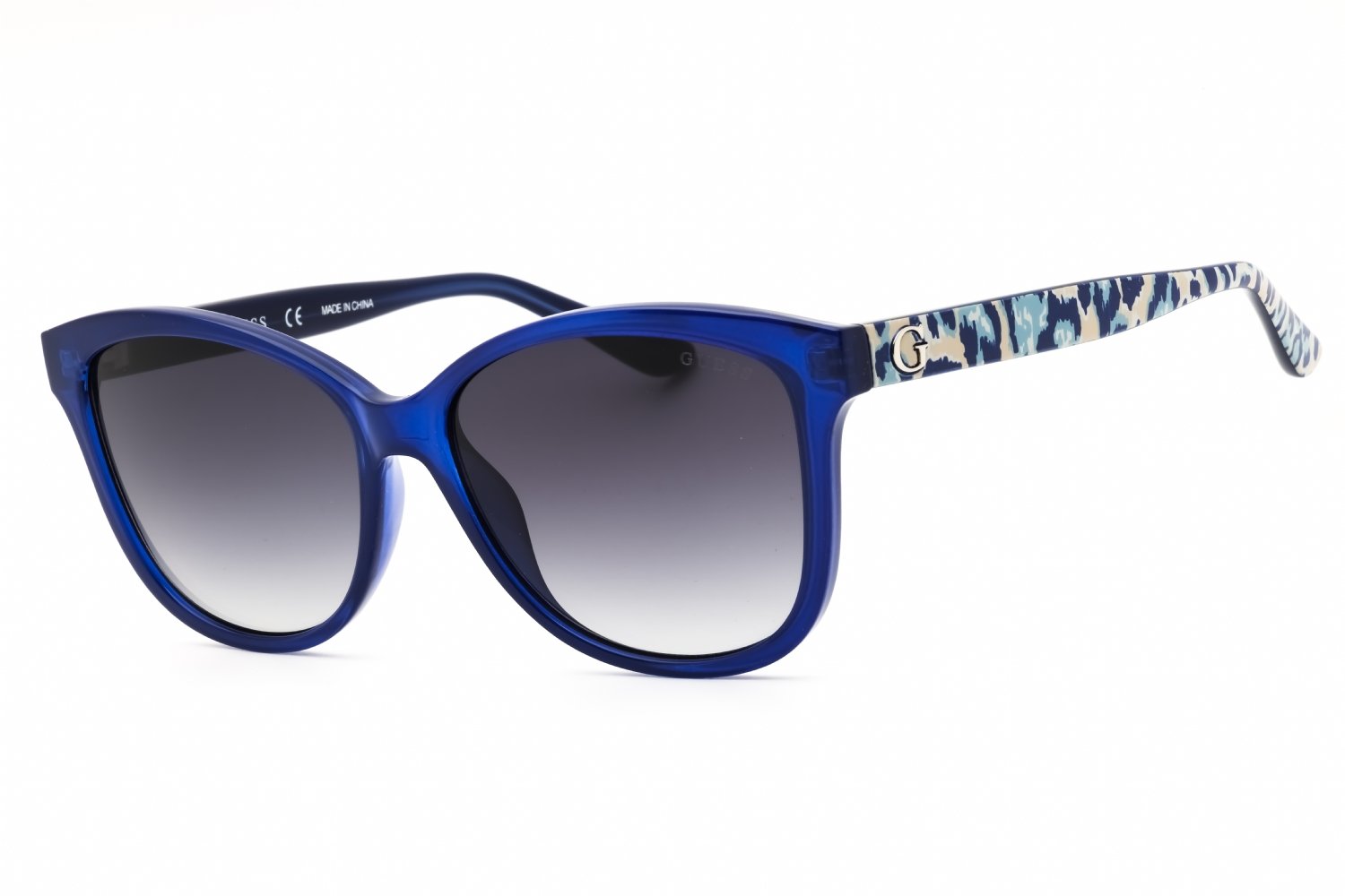 Guess GU7828 shiny blue / gradient smoke 90B 56X15X140