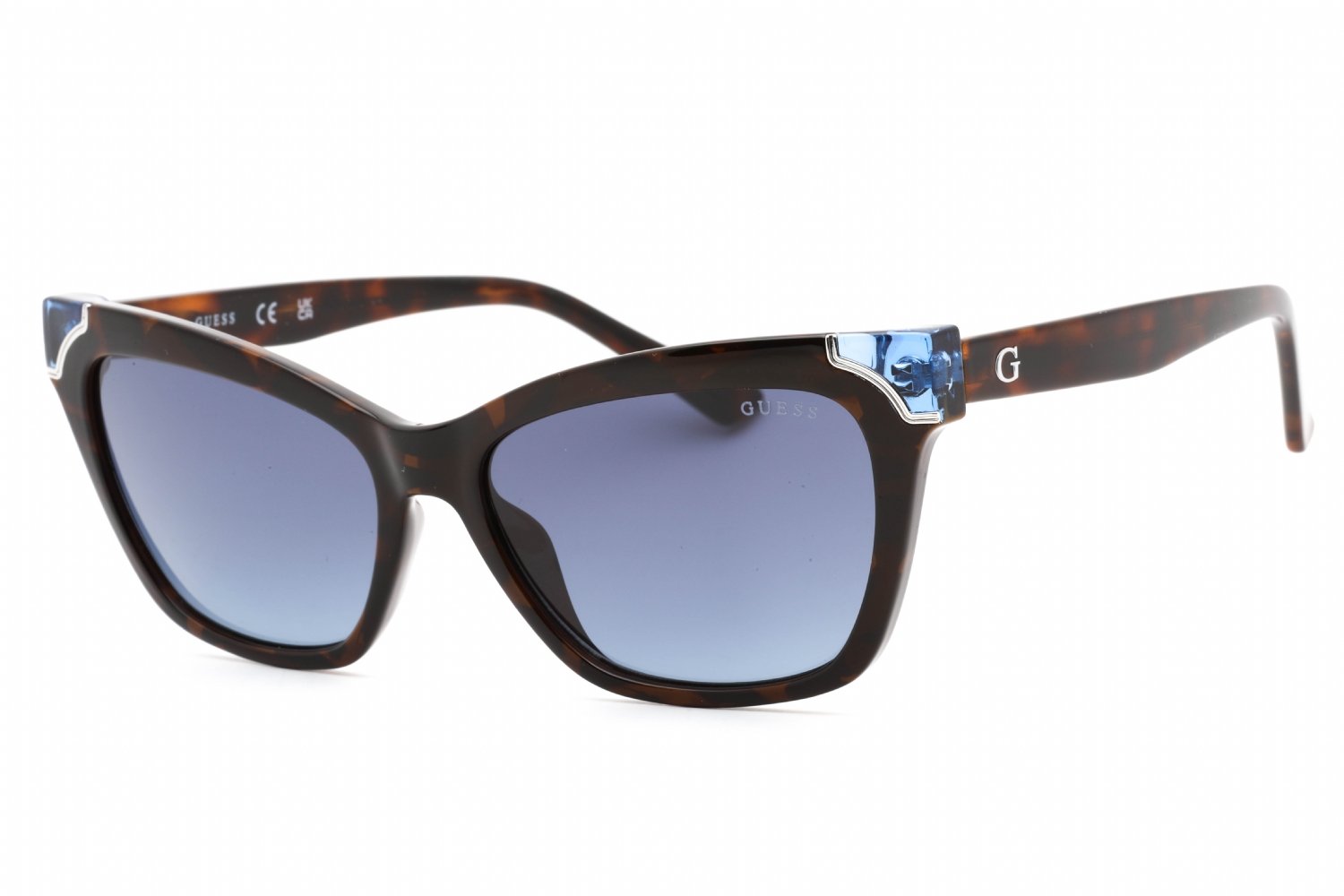 Guess GU7840 blonde havana / gradient blue 53W 57X16X140