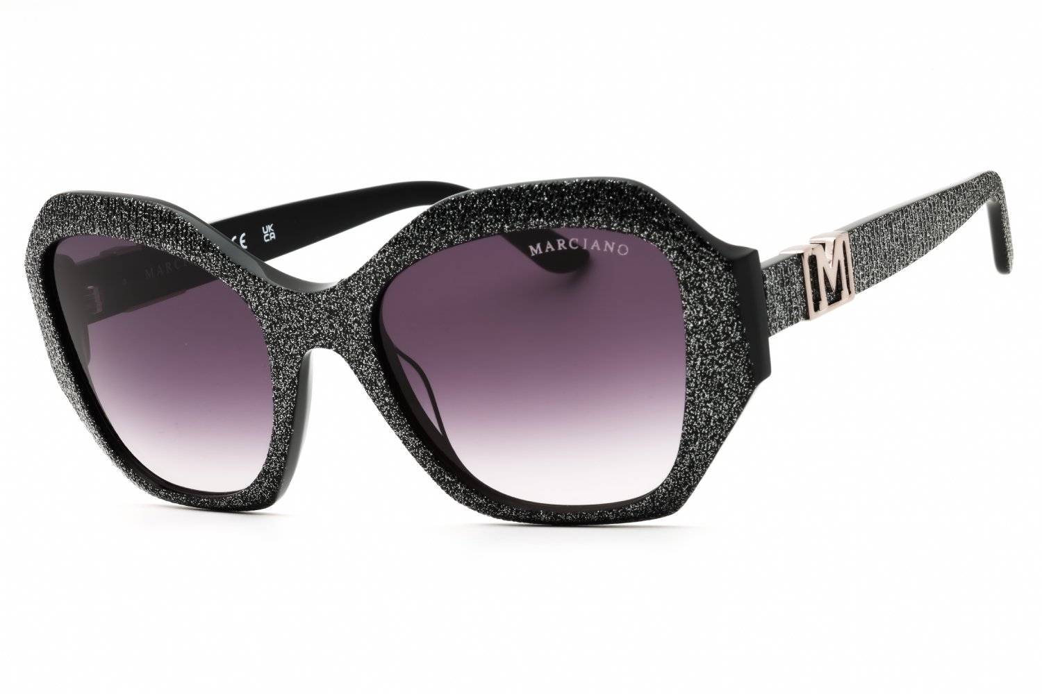 Guess by Marciano GM00007 shiny black / gradient smoke 01B 54-20-140 MM