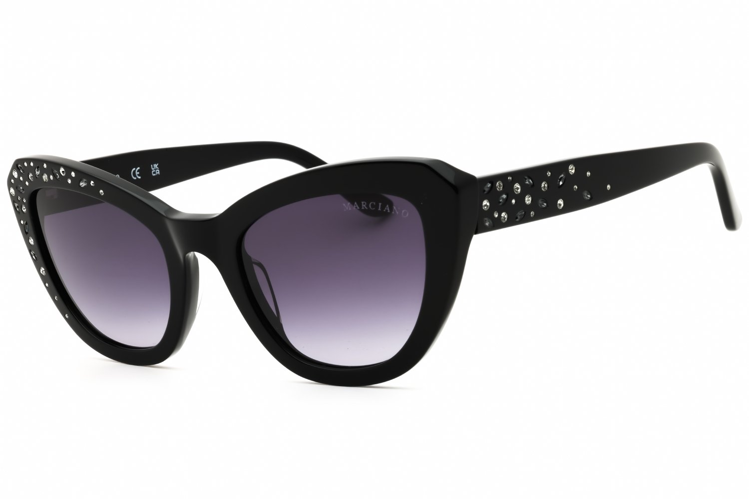 Guess by Marciano GM00016 shiny black  / gradient smoke 01B 53-22-140 MM