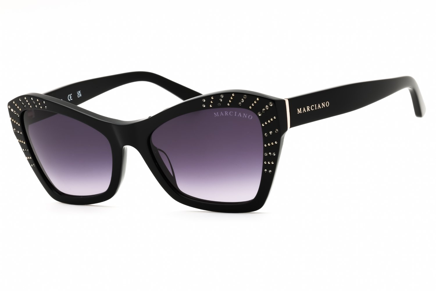 Guess by Marciano GM00020 shiny black  / gradient smoke 01B 56-19-140 MM