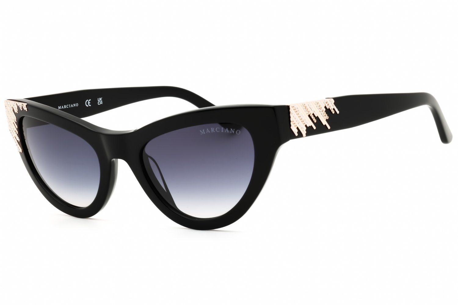 Guess by Marciano GM00025 shiny black  / gradient smoke 01B 53-21-140 MM
