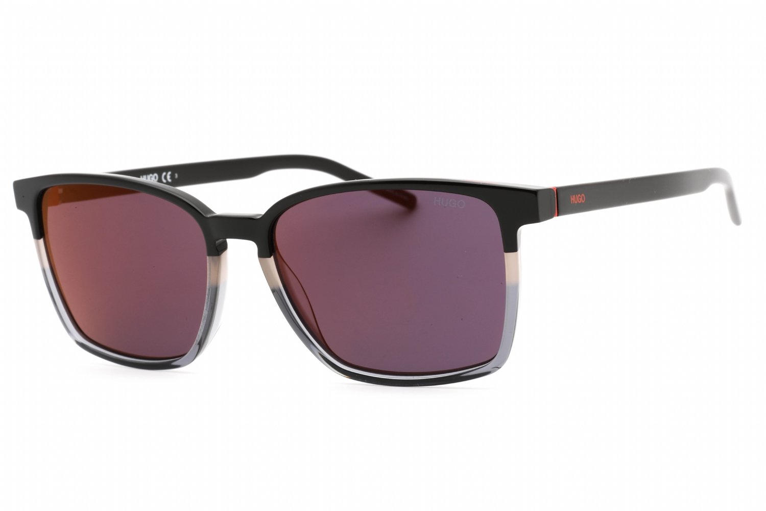 HUGO HG 1128/S BLACK GREY/RED SP 008A AO 56-16-140 MM