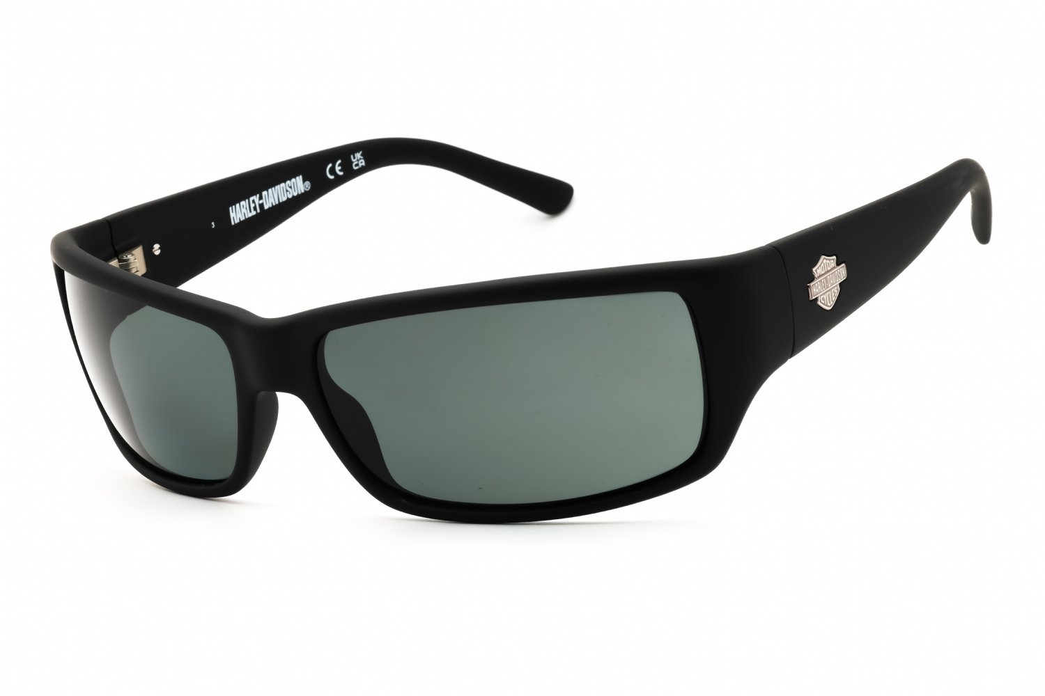 Harley Davidson HD0860X Matte Black/ Smoke Polarized 02D 62-14-125 MM
