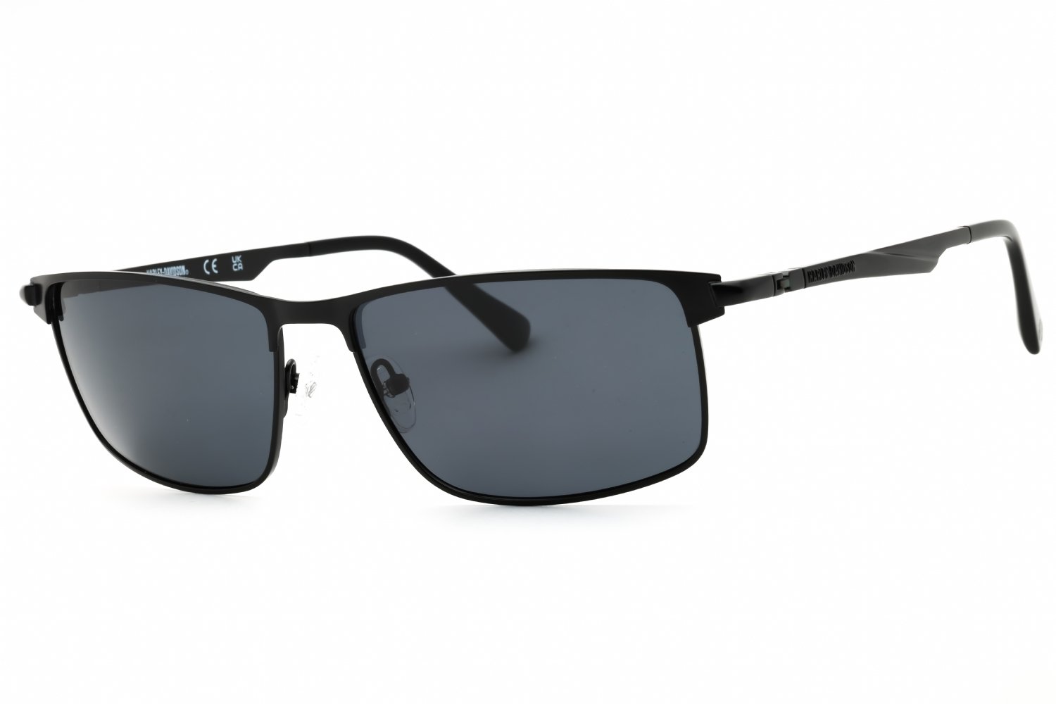Harley Davidson HD0957X matte black / smoke polarized 02D 62-16-145 MM