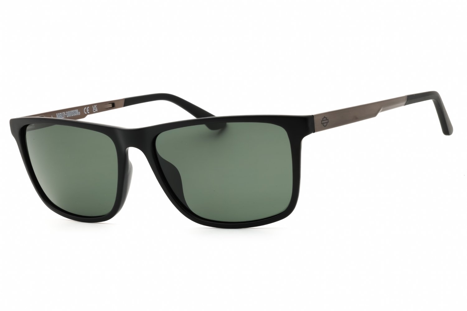 Harley Davidson HD0970X matte black / green polarized 02R 58-16-145 MM