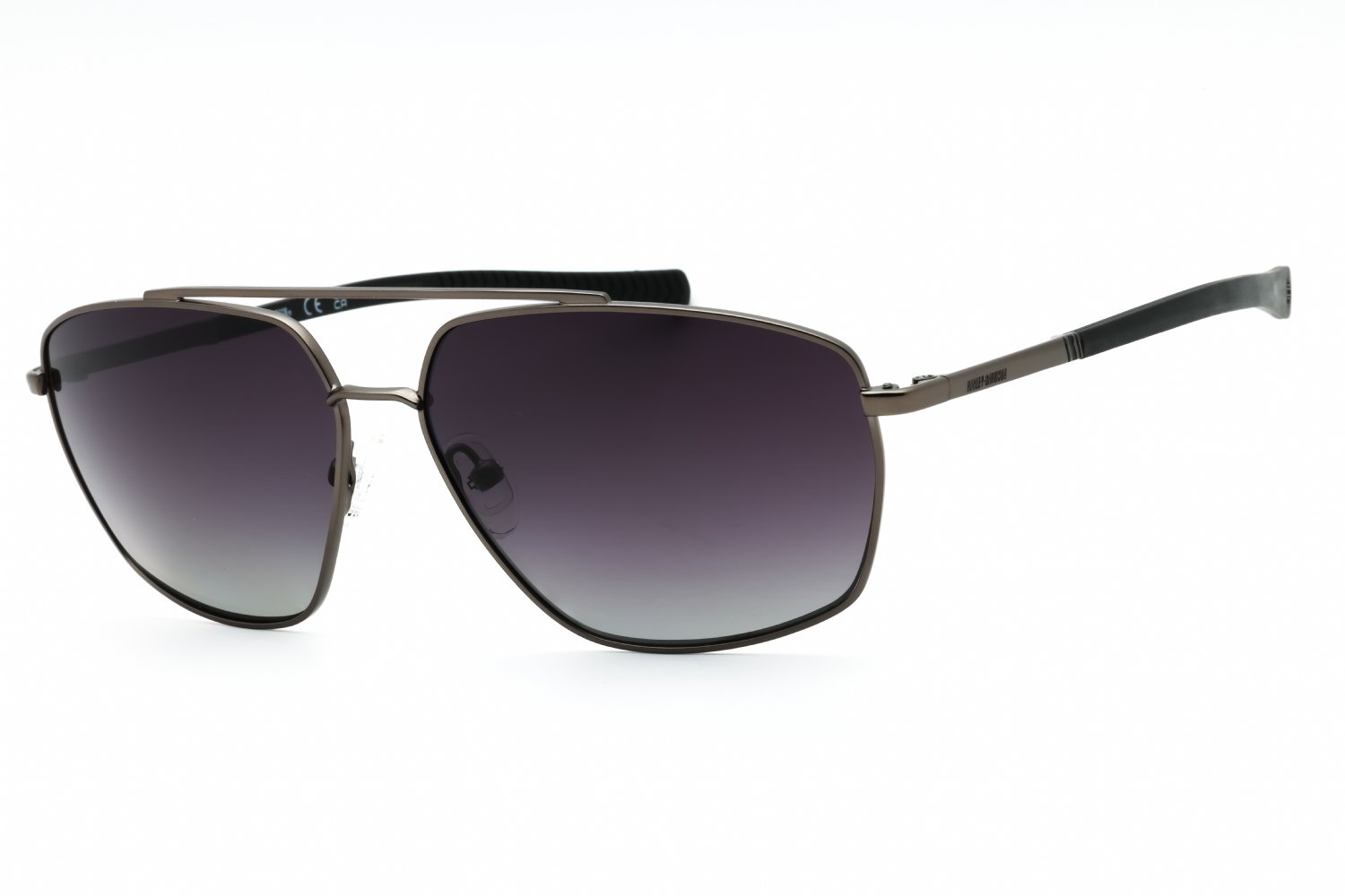 Harley Davidson HD0978X matte gunmetal  / smoke polarized 09D 62-14-140 MM