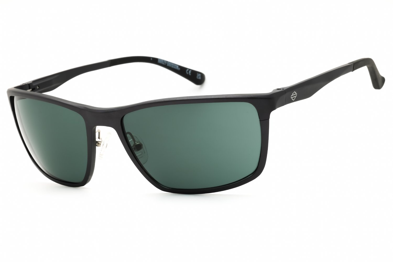 Harley Davidson HD1015X matte gunmetal  / green polarized 09R 60-18-145 MM