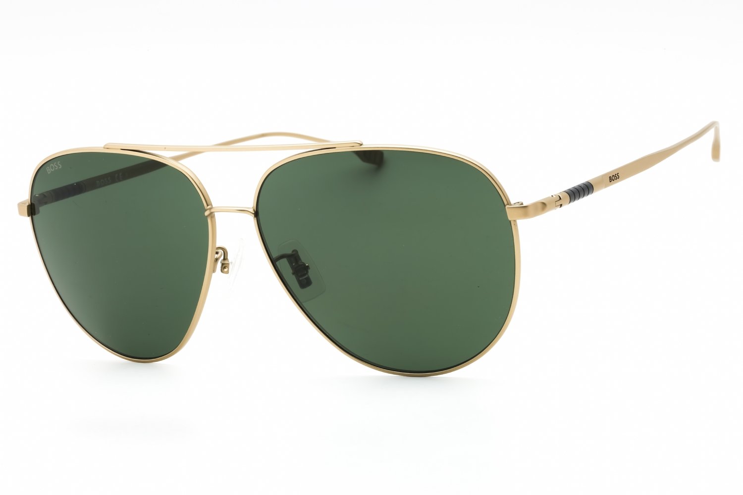 Hugo Boss BOSS 1296/F/S MATTE GOLD/GREEN 0AOZ QT 63-13-145 MM
