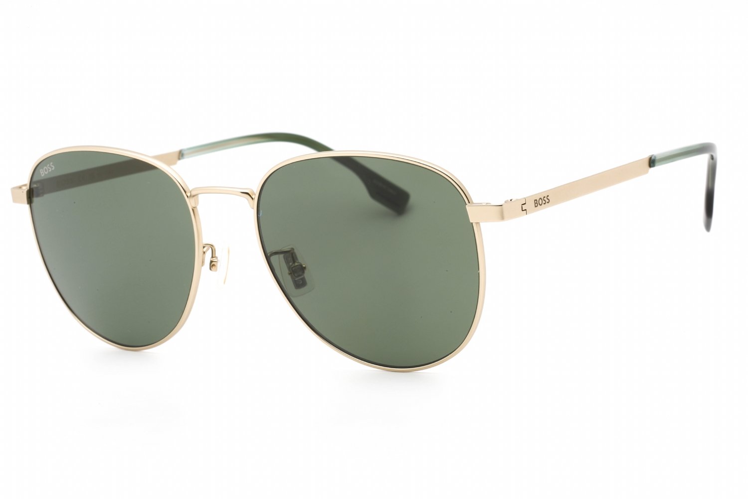 Hugo Boss BOSS 1536/F/S MT GOLD / GREEN 0AOZ QT 57-18-145 MM