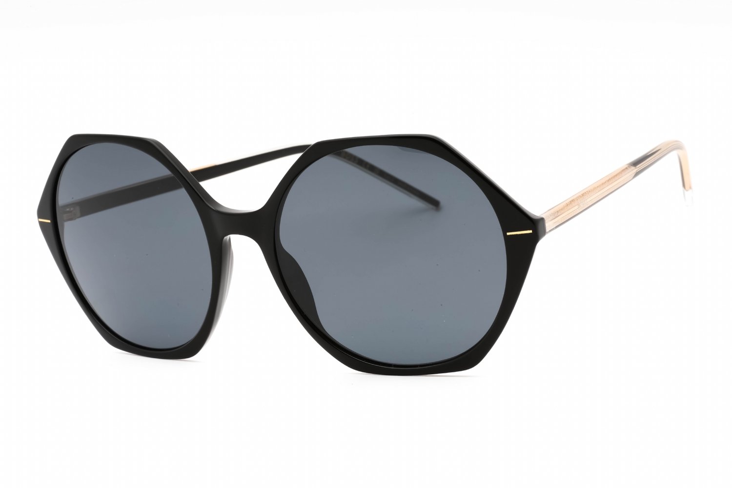 Hugo Boss BOSS 1585/S BLACK CRY/GREY 07C5 IR 56-18-140 MM