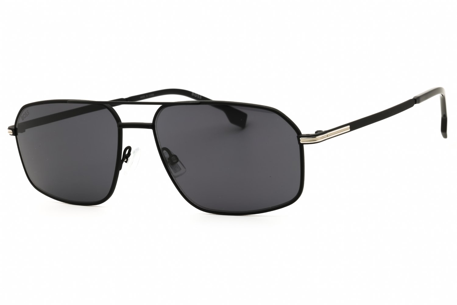 Hugo Boss BOSS 1603/S MATTE BLACK SILVER / GREY 0124 IR 58X16X145