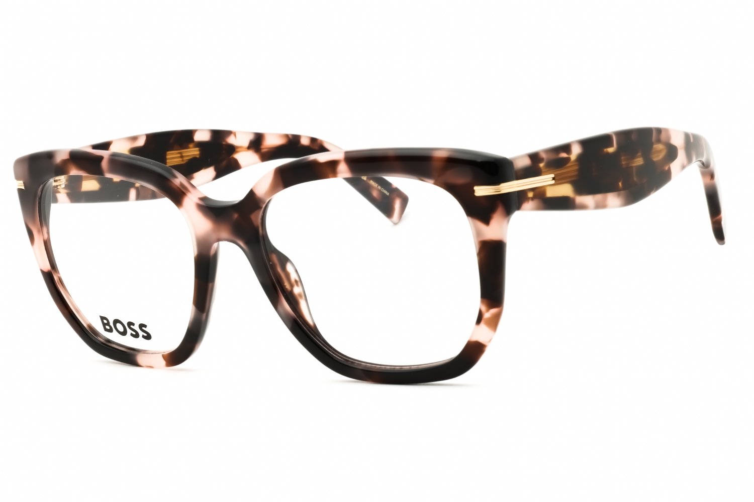 Hugo Boss BOSS 1734 PINK HAVANA/clear demo lens 0HT8 00 53X18X145