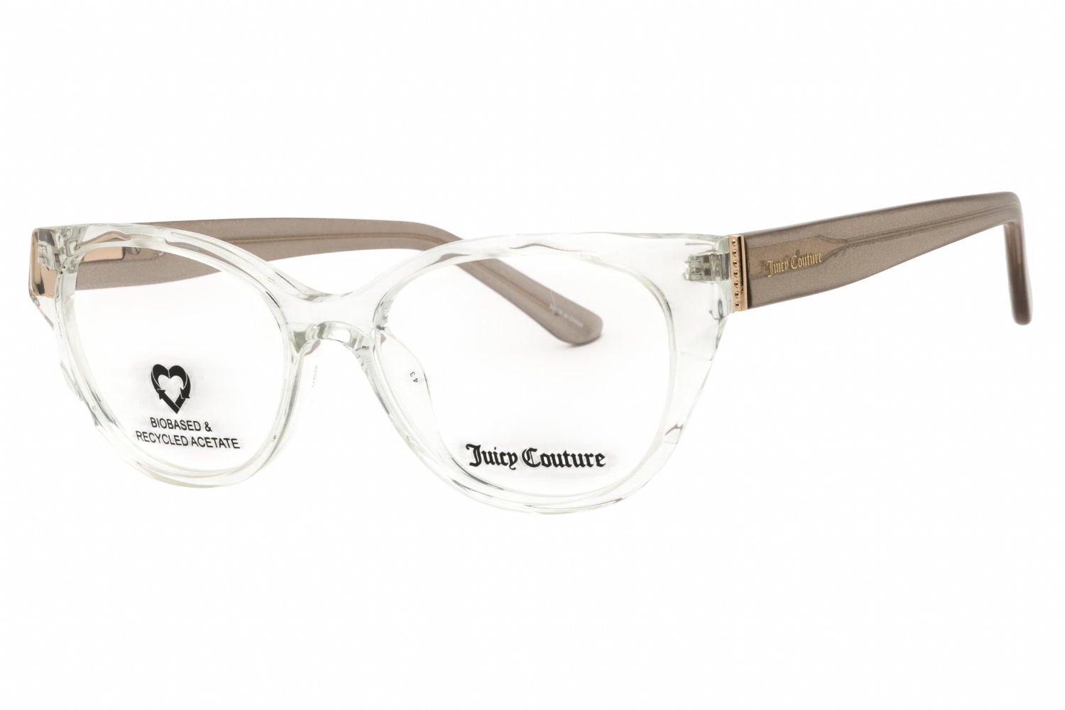 Juicy Couture JU 255/G CRYSTAL / clear demo lens 900 53X17X140