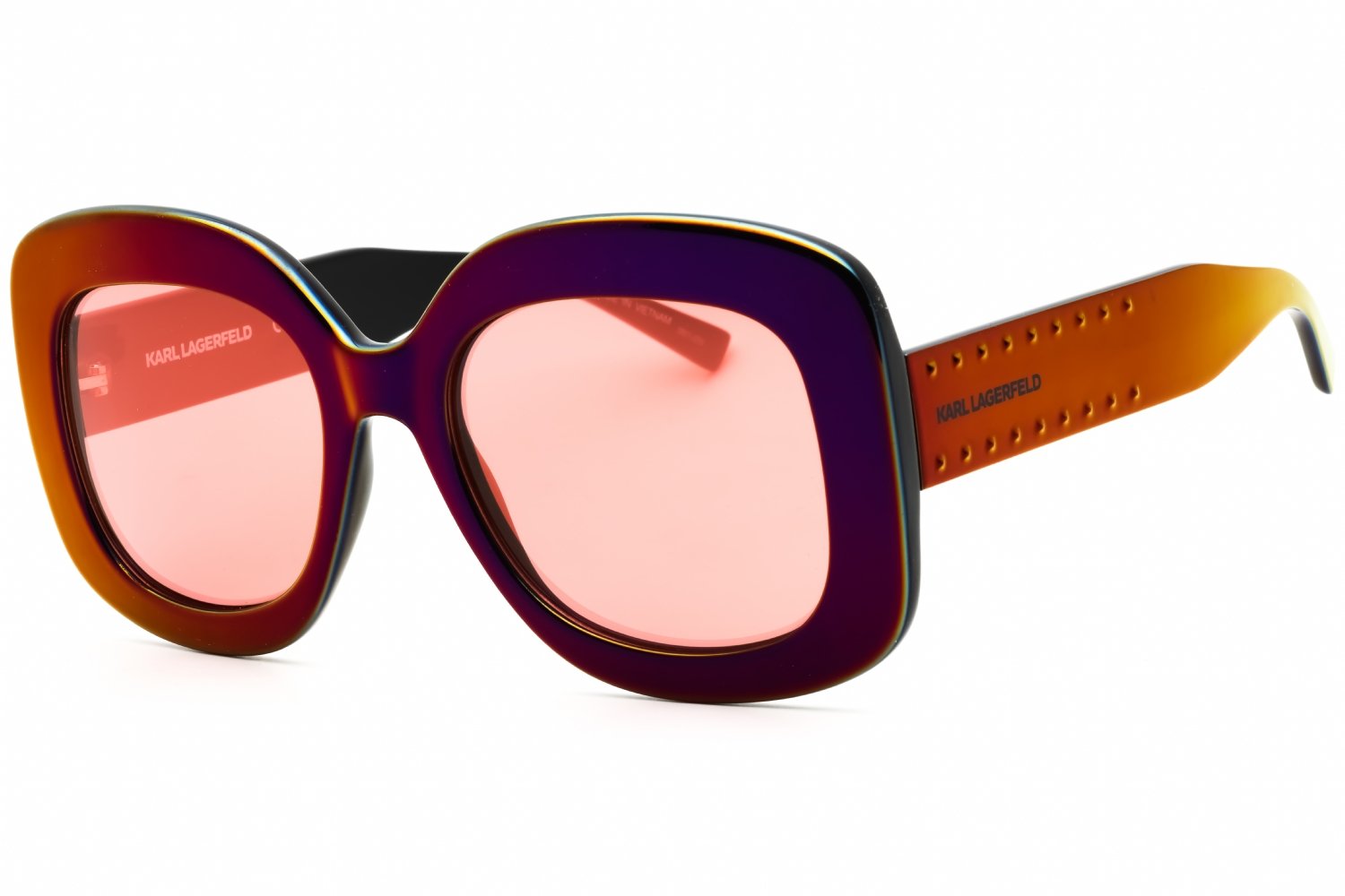 KARL LAGERFELD KL6165SN MIRROR WINE/Brown Violet 602 53-19-140 MM