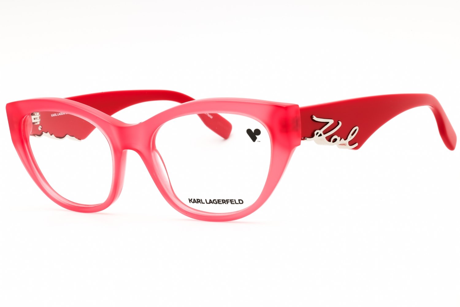 KARL LAGERFELD KL6189N CORAL/Clear demo lens 506 54-18-140 MM