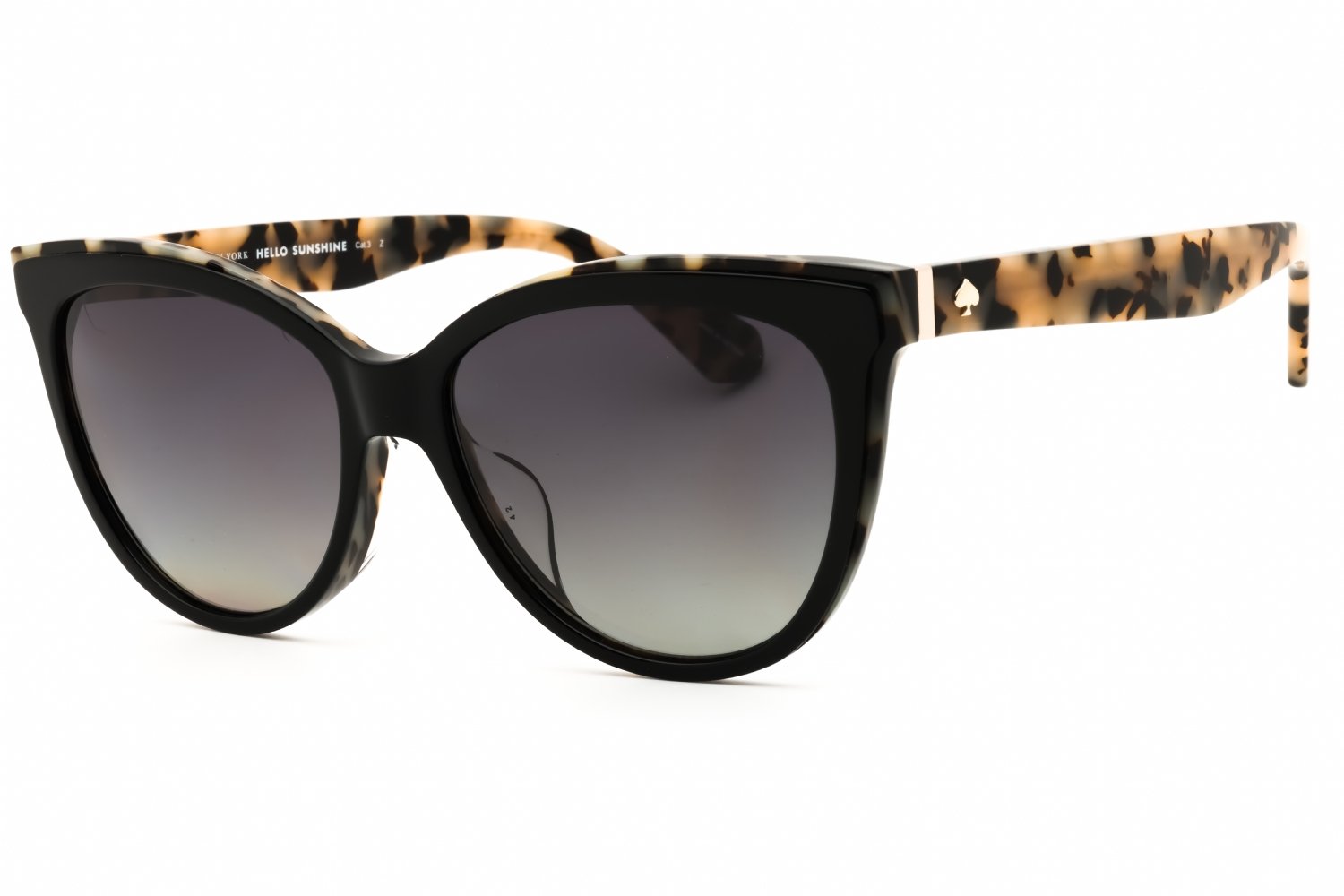 Kate Spade DAESHA/F/S BLK HAVANA/GREY SF PZ 0WR7 WJ 56X16X140